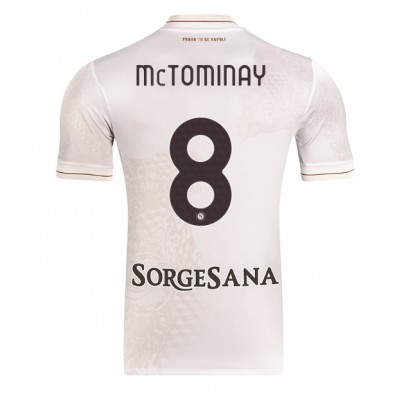 Moški Nogometni dresi SSC Napoli Scott McTominay #8 Gostujoči 2025-26 Kratek Rokav Moški Nogometni dresi SSC Napoli Scott McTominay #8 Gostujoči 2025-26 Kratek Rokav